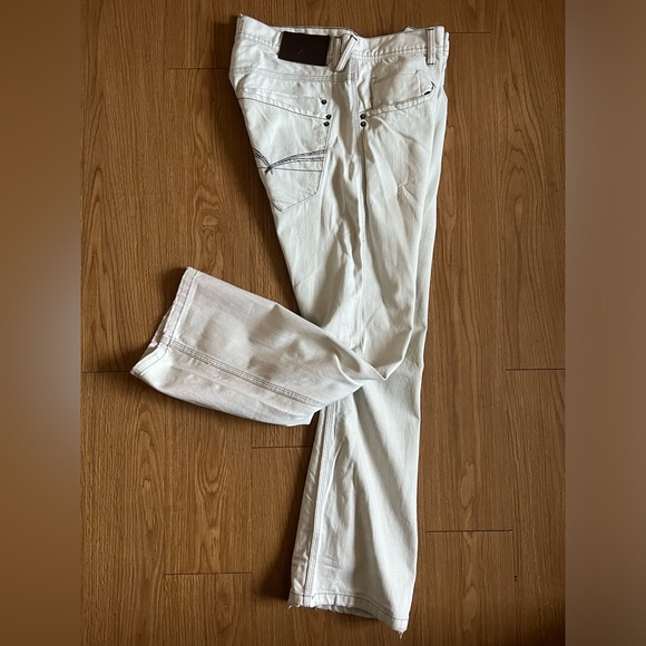 MENS SYN STONE FITTED JEANS 34 - Picture 2 of 3